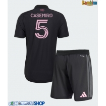 Maglie da calcio Inter Miami Casemiro #5 Seconda Maglia Bambino 2026-27 Manica Corta + Pantaloni corti)